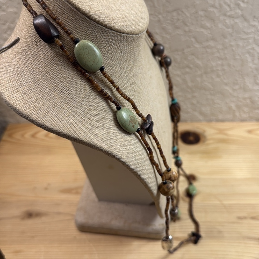 Bohemian Multi-Color Beaded Necklace Silpada - Picture 3 of 6